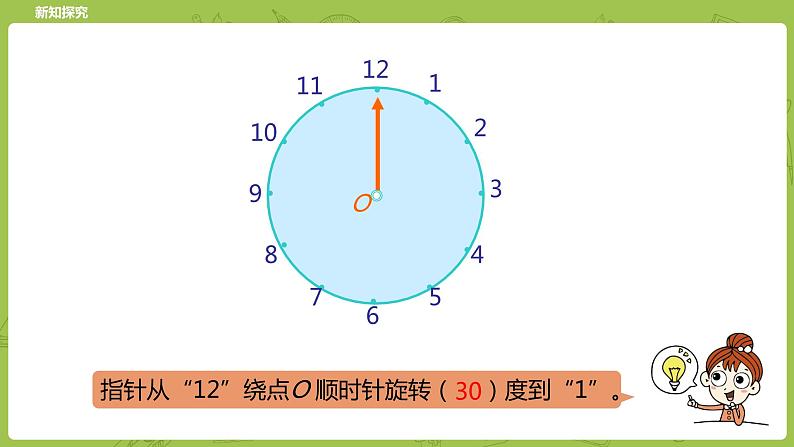 北师大版六年级数学下册 第3单元图形的运动 图形的旋转（一）课时1(PPT课件）07