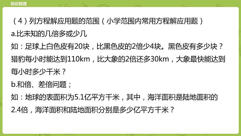 北师大版六年级数学下册 总复习 数与代数 式与方程课时12(PPT课件）07