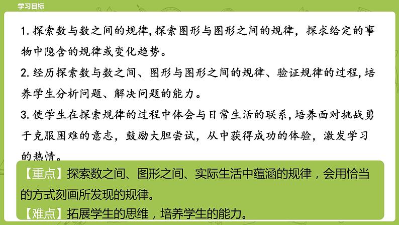 北师大版六年级数学下册 总复习 数与代数 探索规律课时16(PPT课件）第2页