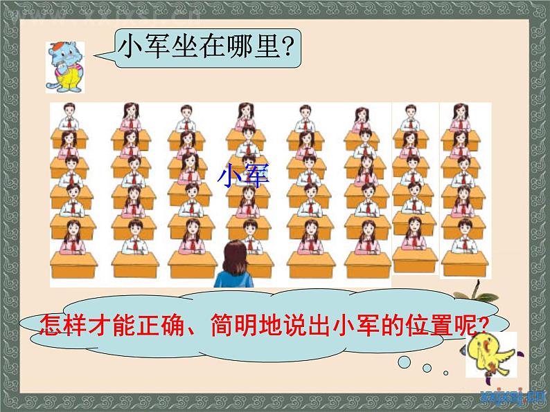 四年级下册《确定位置》教学课件第7页