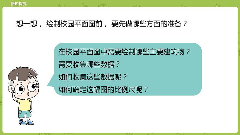 北师大版六年级数学下册 数学好玩 绘制校园平面图课时1(PPT课件）第7页