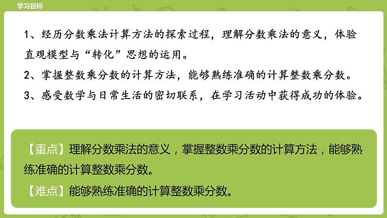 北师大版五年级数学下册 第3单元分数乘法 分数乘法（一）课时1（PPT课件）02