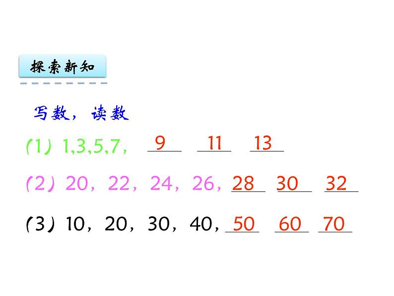 1.6 整理与复习    ppt课件  西师大版小学数学一年级下册05