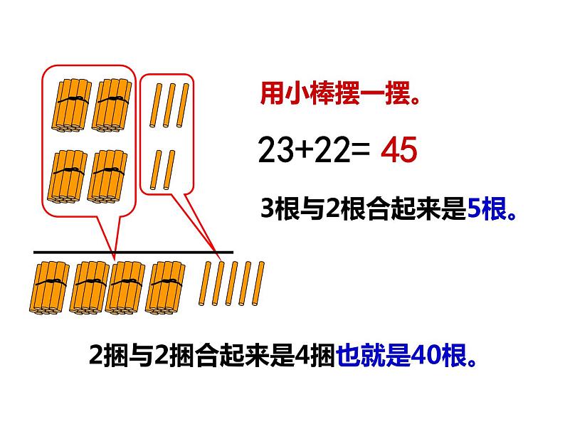 4.3两位数加、减两位数（1）    ppt课件  西师大版小学数学一年级下册04