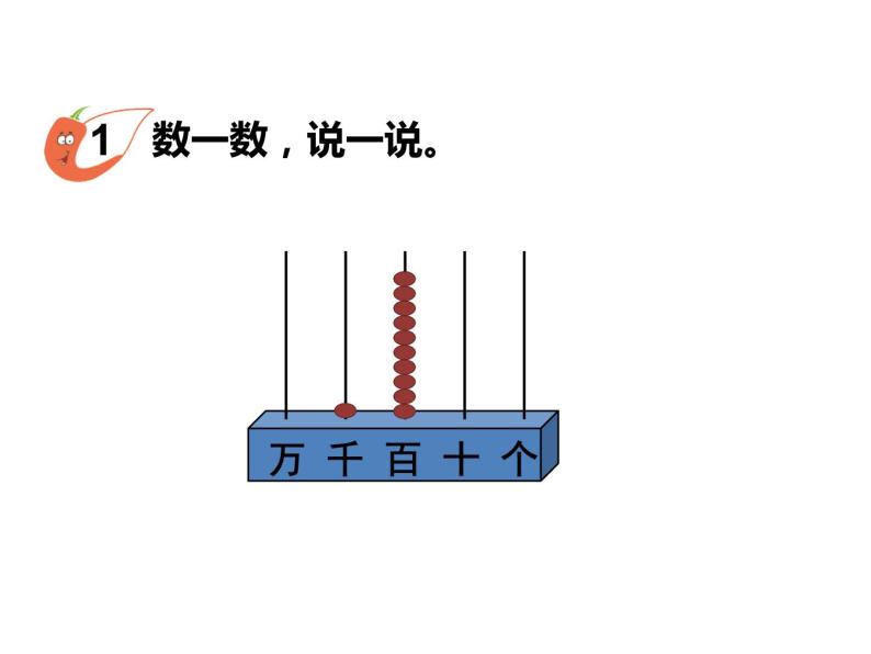 1.1 数数（1）    ppt课件  西师大版小学数学二年级下册06