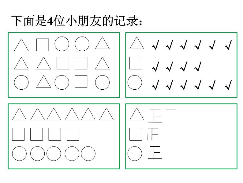 7.2 收集与整理（2）    ppt课件  西师大版小学数学二年级下册03