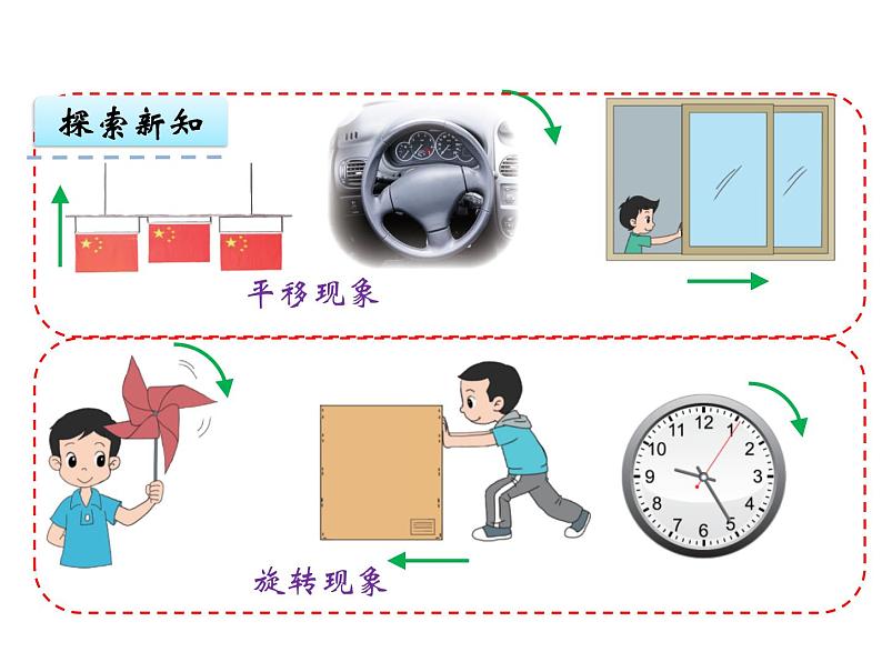 4.1 旋转与平移现象   ppt课件  西师大版小学数学三年级下册04