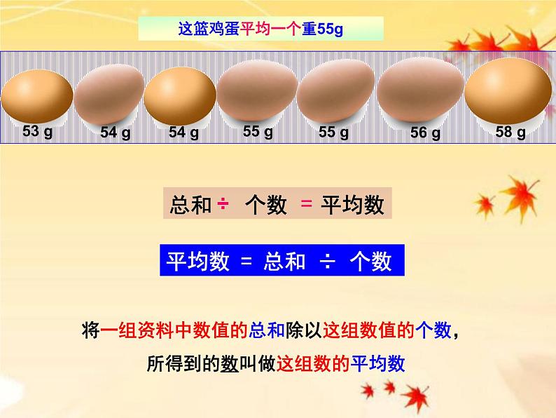 （沪教版）五年级数学上册《 平均数的认识》课件05