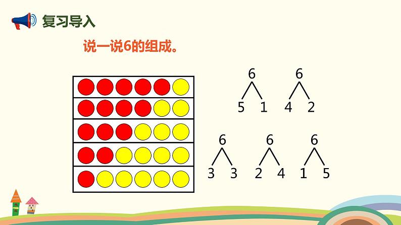 人教版数学一年级上册 5.6《8、9的组成》PPT课件02