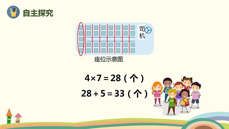 人教版数学二年级上册 6.5《解决问题》PPT课件04