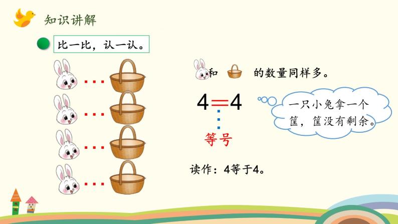 北师大版数学一年级上册 1.8《动物乐园》PPT课件03