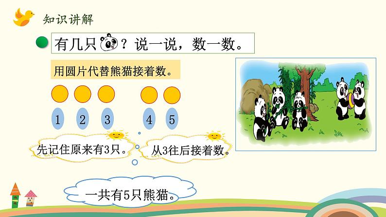 北师大版数学一年级上册 3.1《一共有多少(认识加法)》PPT课件第5页