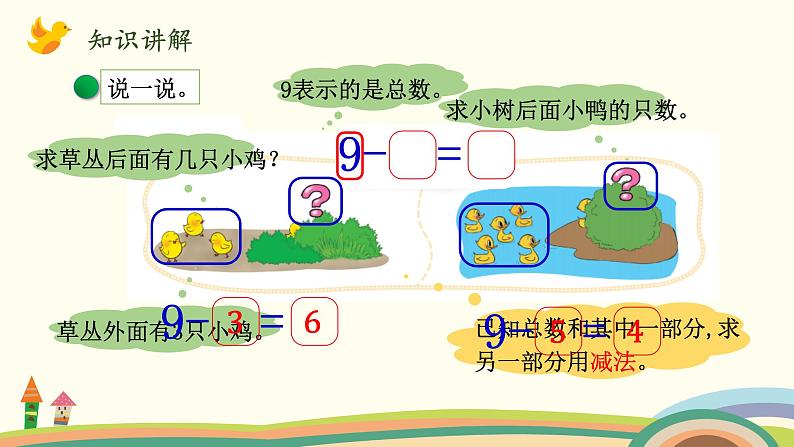 北师大版数学一年级上册 3.10《可爱的企鹅》PPT课件06