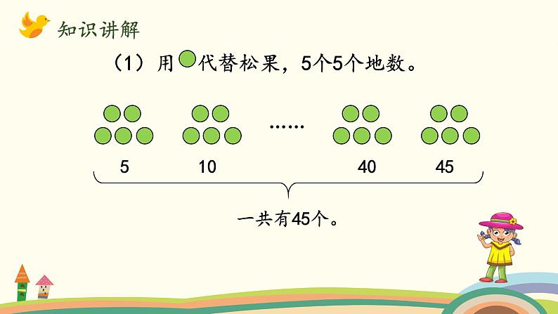 北师大版数学二年级上册 5.1《数松果》PPT课件第4页