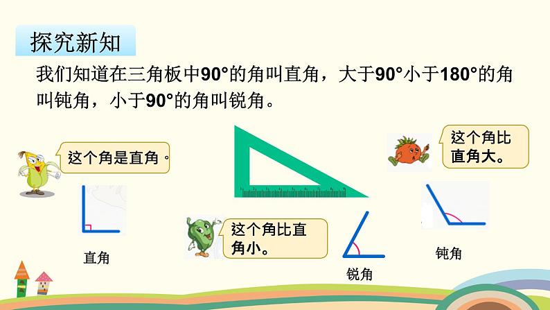 苏教版数学四年级下册 7.4《 三角形的分类》PPT课件04