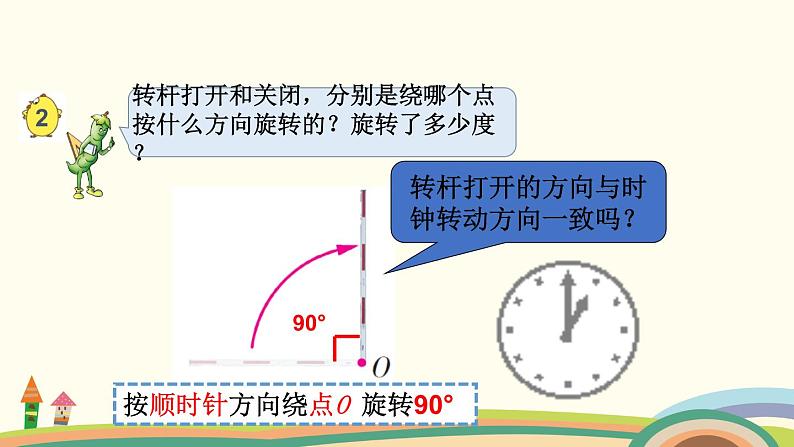 苏教版数学四年级下册 1.2《 图形的旋转》PPT课件05