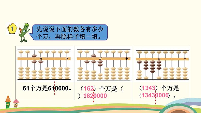 苏教版数学四年级下册 2.1《  认识整万数》PPT课件08