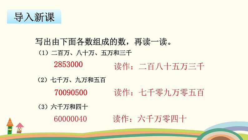 苏教版数学四年级下册 2.4《  认识含有亿级和万级的数 》PPT课件02