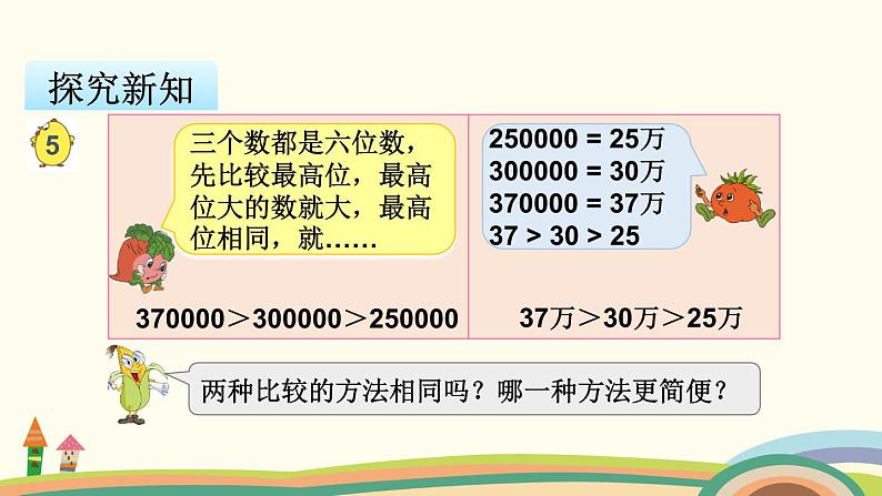 苏教版数学四年级下册 2.5《  数的大小比较和数的改写》PPT课件04