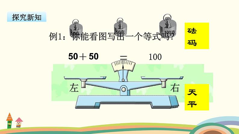 苏教版数学五年级下册 1.1《 方程的意义》PPT课件03