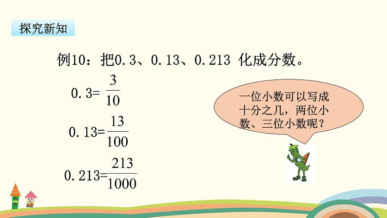 苏教版数学五年级下册 4.6《 分数与小数的互化》PPT课件07