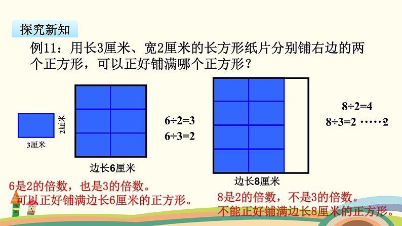 苏教版数学五年级下册 3.7《 公倍数和最小公倍数》PPT课件03