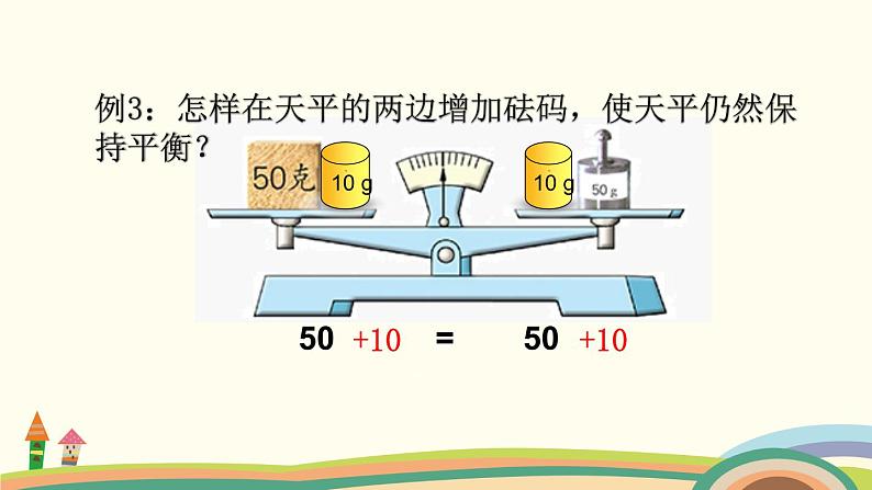 苏教版数学五年级下册 1.2《 等式的性质（1）与解方程》PPT课件04