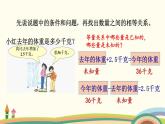 苏教版数学五年级下册 1.4《 列一步计算方程解决实际问题》PPT课件