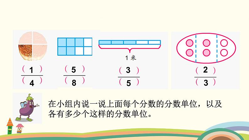 苏教版数学五年级下册 4.1《 分数的意义和分数单位》PPT课件06