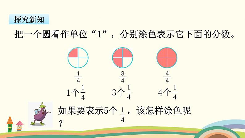 苏教版数学五年级下册 4.4《 真分数与假分数》PPT课件04