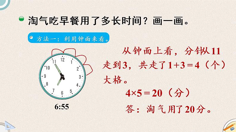 北师版数学二年级下册 7.3《淘气的作息时间》PPT课件07