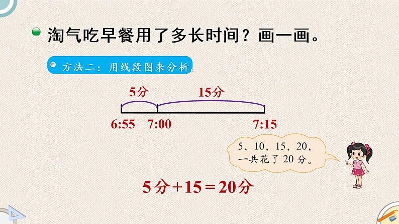 北师版数学二年级下册 7.3《淘气的作息时间》PPT课件08