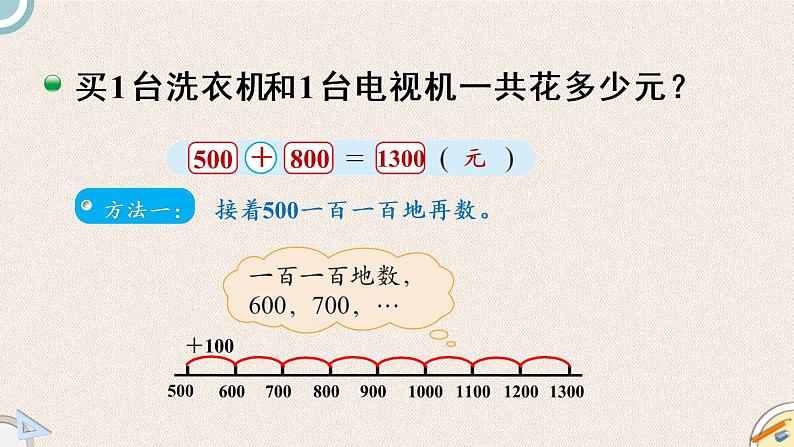 北师版数学二年级下册 5.1《买电器》PPT课件04