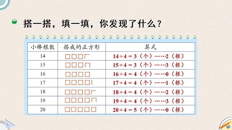 北师版数学二年级下册 1.2《搭一搭（一）》PPT课件07