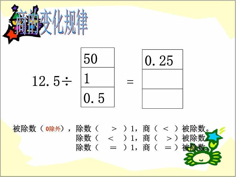 北师大版五年级数学上册小数除法复习和整理第7页