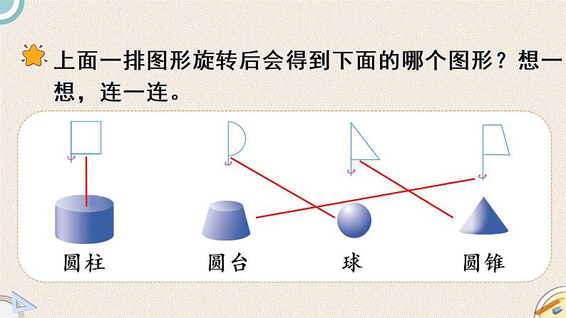 北师版数学六年级下册 1.1《面的旋转（1）》PPT课件05