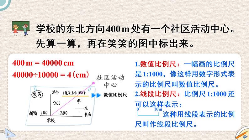 北师版数学六年级下册 2.3《比例尺》PPT课件05