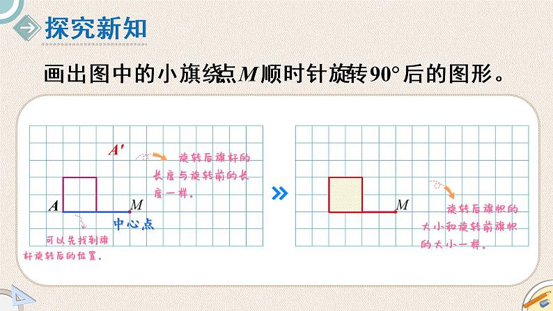 北师版数学六年级下册 3.2《图形的旋转（二）》PPT课件03