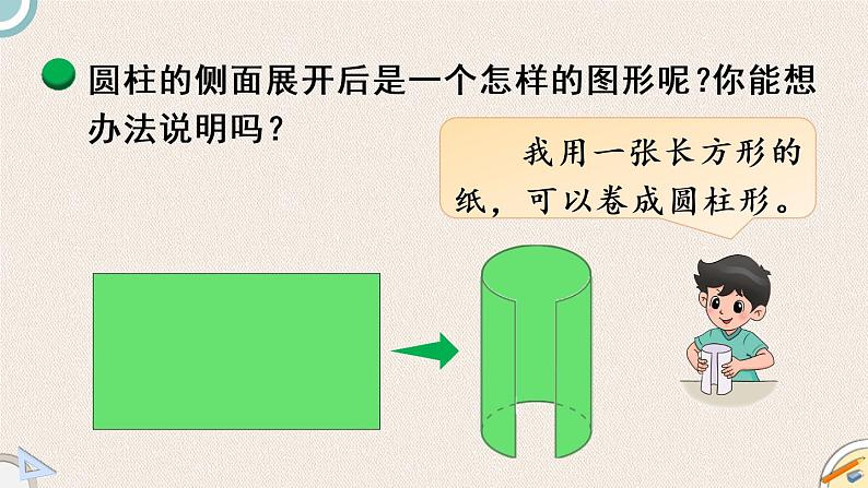 北师版数学六年级下册 1.3《圆柱的表面积（1）》PPT课件06