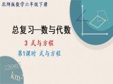 北师版数学六年级下册  总复习 1.3.1《式与方程》PPT课件