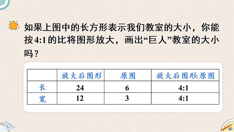 北师版数学六年级下册 2.4《图形的放大和缩小》PPT课件06