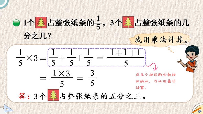 北师版数学五年级下册 3.1《分数乘法（一）（1）》PPT课件06