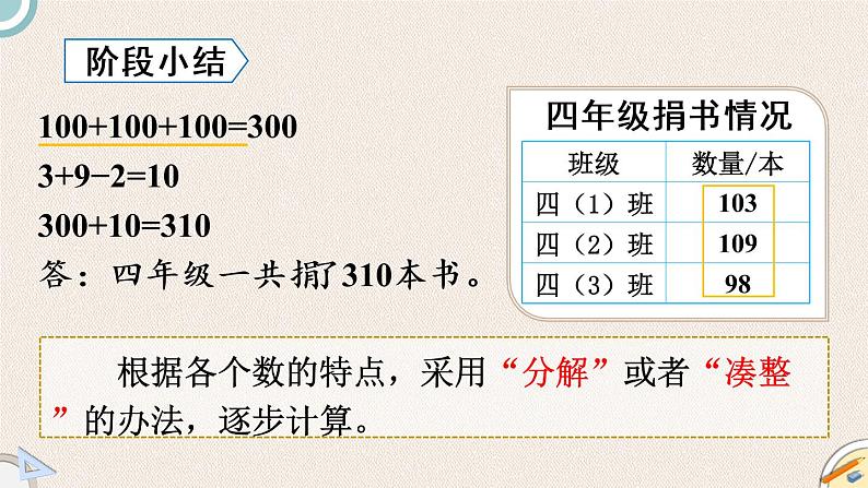 北师版数学三年级上册 3.1《捐书活动》PPT课件07