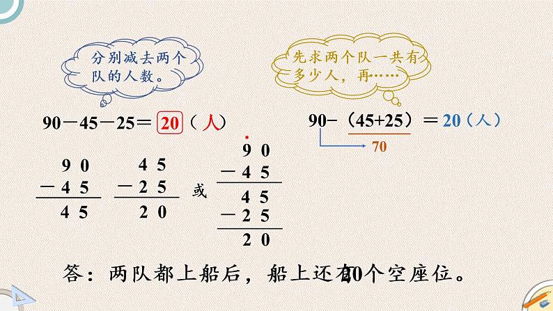 北师版数学二年级上册 1.2《秋游》PPT课件06