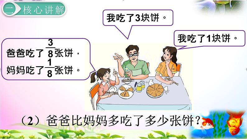 人教版五年级下册数学 6.1 同分母分数加、减法精讲+同步课件07