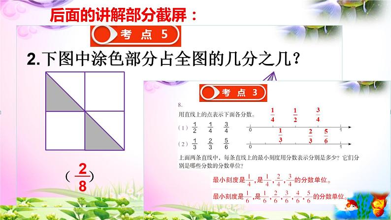 人教版五年级下册数学 4.1分数的产生和分数的意义考点精讲+同步课件02