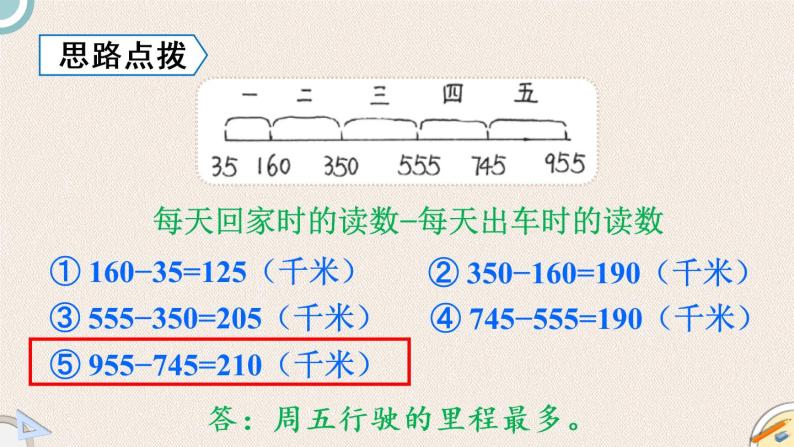 北师版数学三年级上册 3.4《里程表（一）》PPT课件08