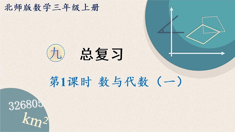 北师版数学三年级上册 总复习 1《数与代数（一）》PPT课件01