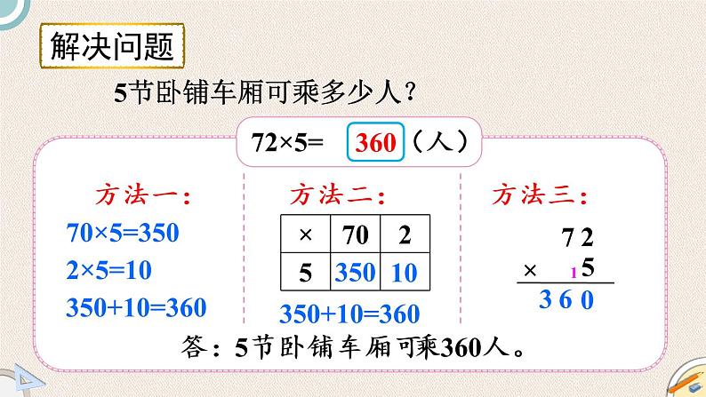 北师版数学三年级上册 6.3《乘火车》PPT课件05