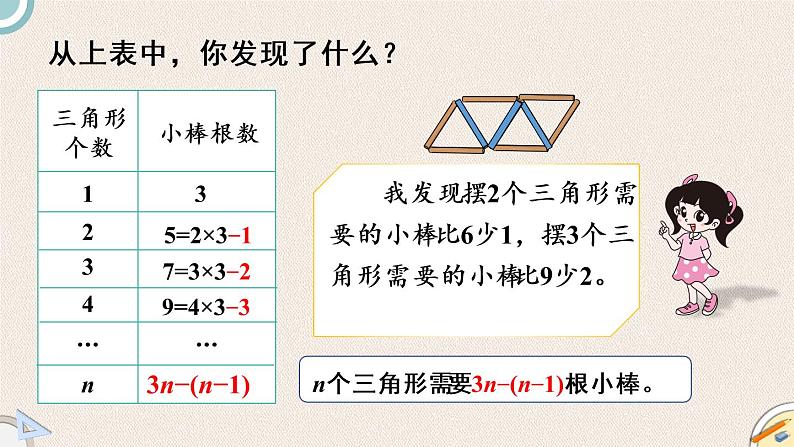 北师版数学五年级上册 2《图形中的规律》PPT课件第5页